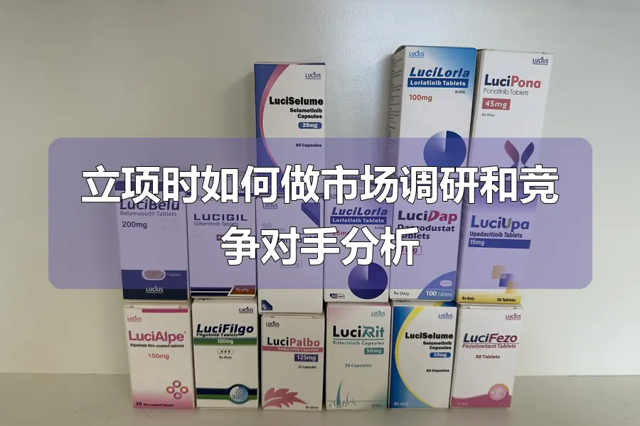 立项时如何做市场调研和竞争对手分析